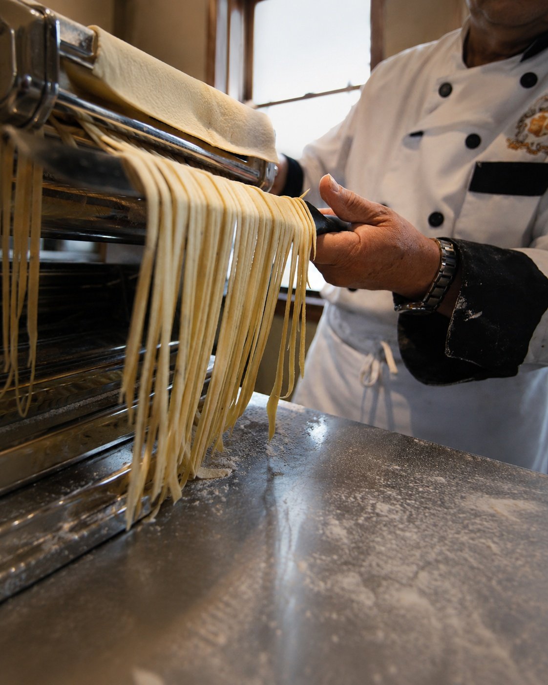 Homemade Italian pasta at Carlos & Carlos